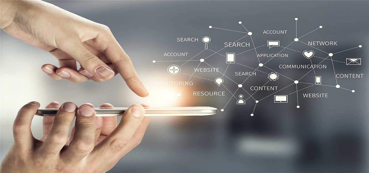 Hand business technology data 3044387